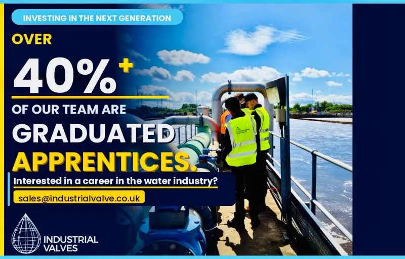 40% of our team are graduated apprentices poster.