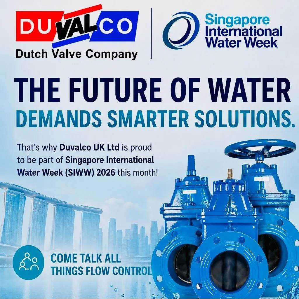 promotional material for Singapore water week.